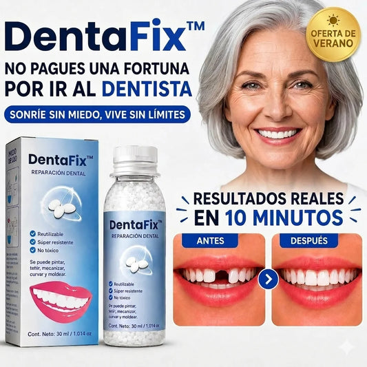 DentaFix™ - Vuelve a Reír Sin Taparte la Boca